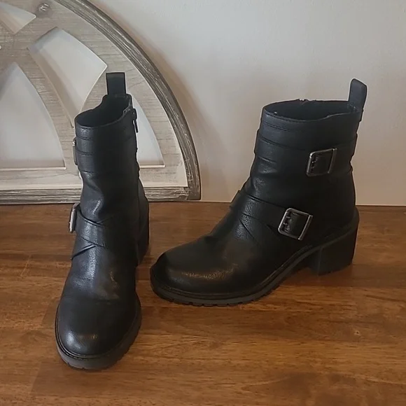 Zodiac black Gavin heeled boots - Picture 2 of 12